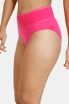 Zivame Anti-Microbial High Rise Full Coverage Tummy Tucker Hipster Panty (Pack of 2) - Multicolor — thumbnail 4